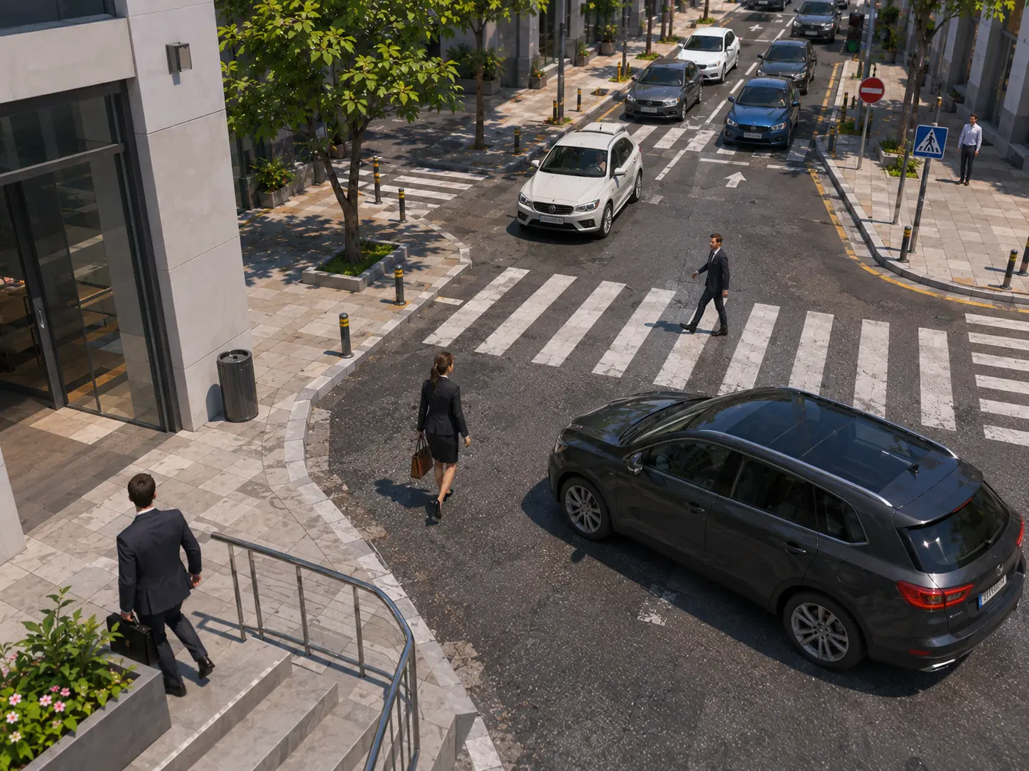 Esta imagen no tiene nada malo, y ese es exactamente el problema: es la misma desde hace seis horas. La señal llega, el disco graba y no ha pasado un coche.